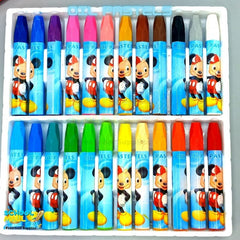 24 Oil Pastels Colors - Micky