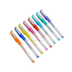 8 Pcs Shiny Glitter Colors Pen