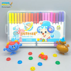 48 Watercolour Pen Set for Kids - Zishu