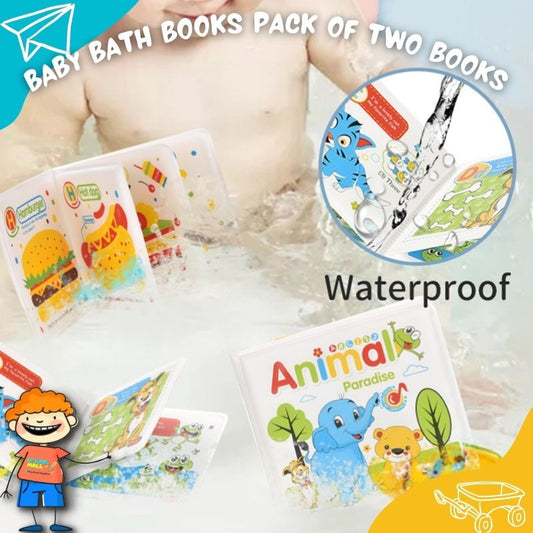 Baby Bath Books Pack of 2