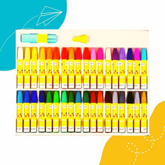 Wax Pikachu Crayon Color 36 Colours Per Box