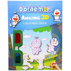 Amazing 3D Coloring Book with Glasses