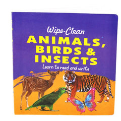 Wipe & Clean Books (123, ABC, Animal)