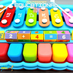 Kids Music Toy Piano Keyboard Xylophone 3 in 1 - Educational Toy