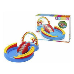 INTEX Rainbow Ring Play Center Pool 9'9" L x 6'4" W x 4'5" H