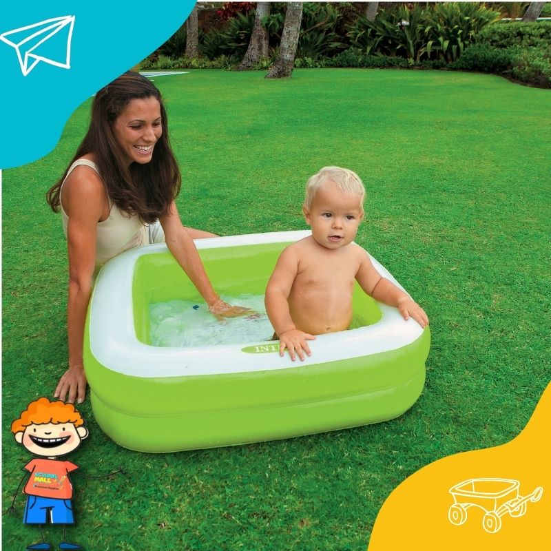 INTEX Play Box Baby Pool 33.5" X 33.5" X 9"