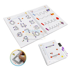 Activity Book 64 Pcs With 2 Pens And Duster