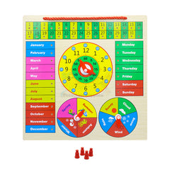 All in one Multifunctional Learning Clock Board