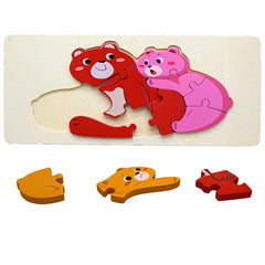 Animal Puzzle Wooden Boards