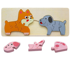 Animal Puzzle Wooden Boards