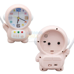 Astronaut Alarm Clock with Light