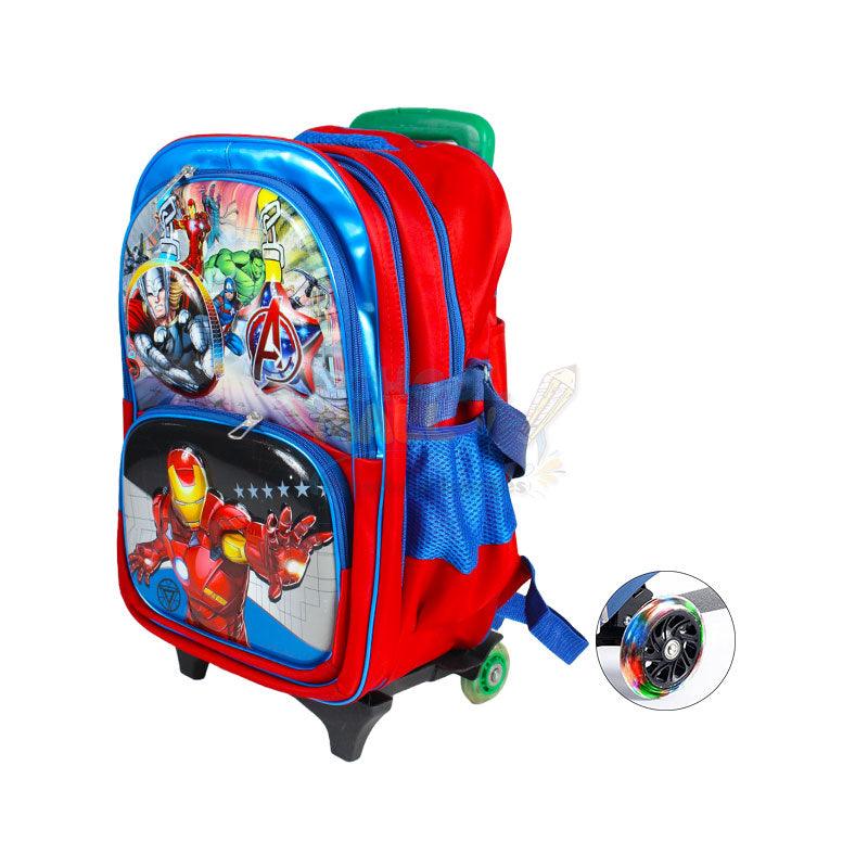 Avengers Embossed Trolley School Bag 17"