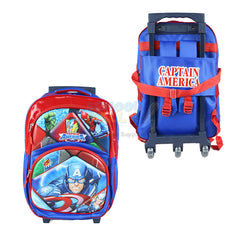 Avengers Embossed Trolley School Bag 17 inch (1756)