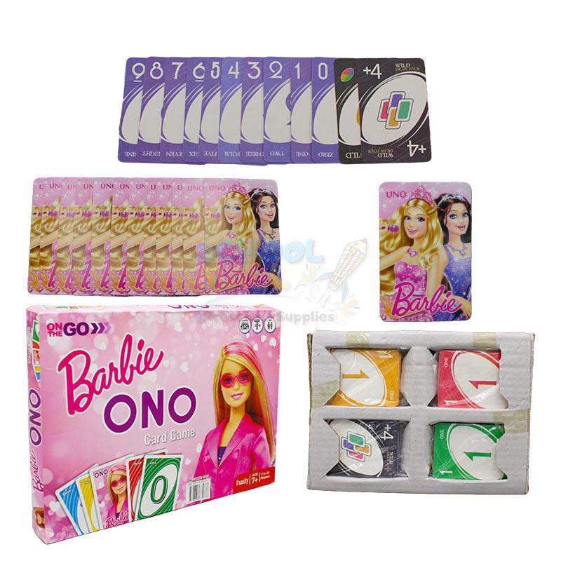 ONO Barbie Card Game