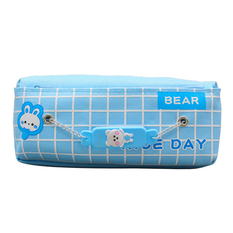Bear Pencil Pouch School Mall Educational Toys Preschool Supplies