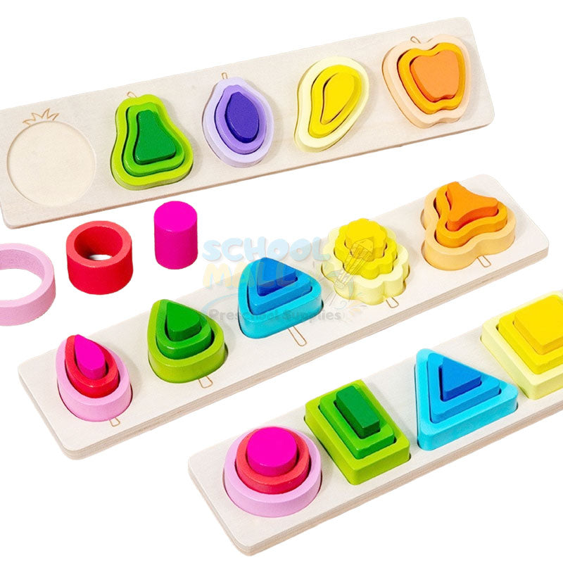 Best Nesting Montessori Wooden Sorting Toy