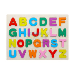 Wooden Capital Alphabets Puzzle Board (ABC)