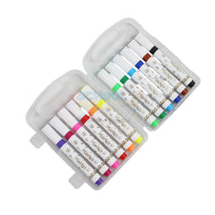 Bright-Coloured Washable Marker 12 Pcs #2079