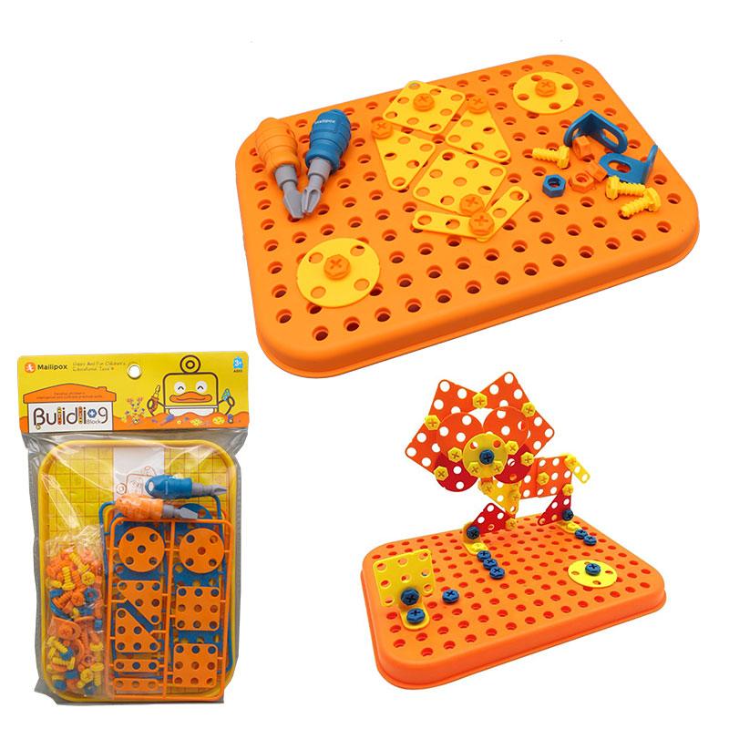 DIY Nuts Screw Assembly Pattern Blocks – School Mall - Educational Toys ...