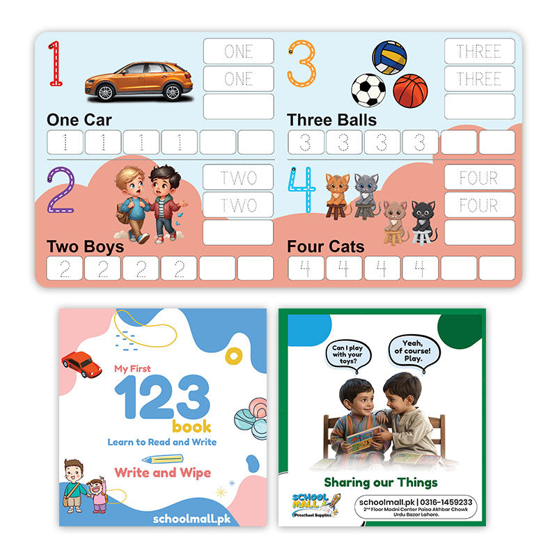 Write & Wipe Cardboard Books