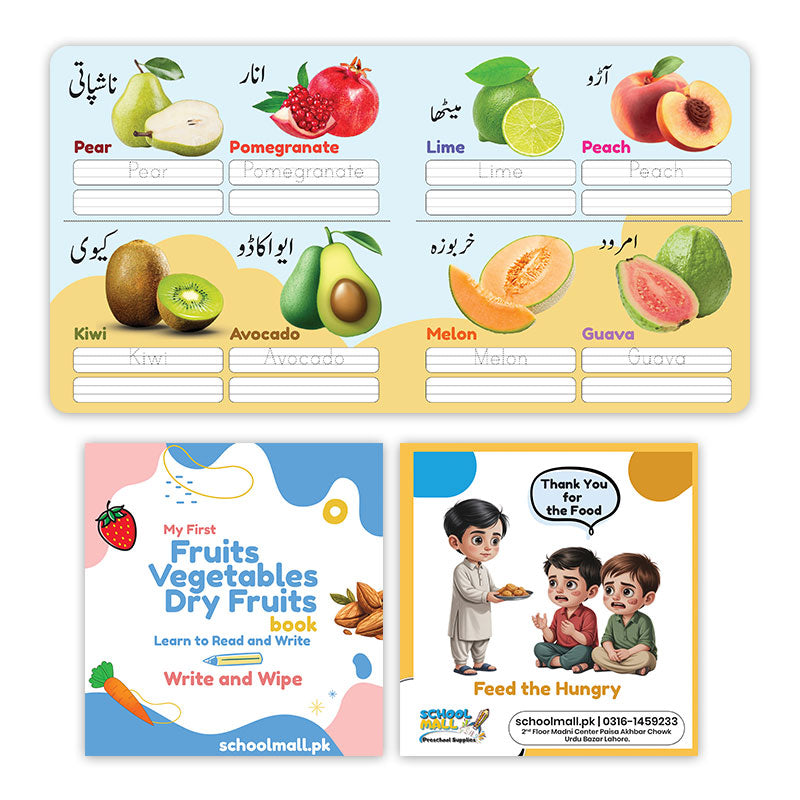 Write & Wipe Cardboard Books