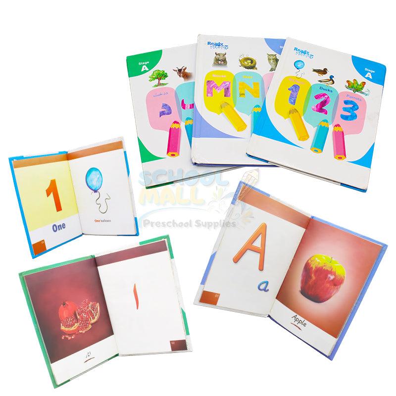 Bundle of Pictures Books (Alphabets, Numbers, Haroof E Tahaji)