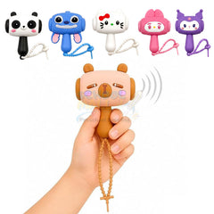 Chu-Chu Cute Cartoon Hammer Keychain with Sound for Kids