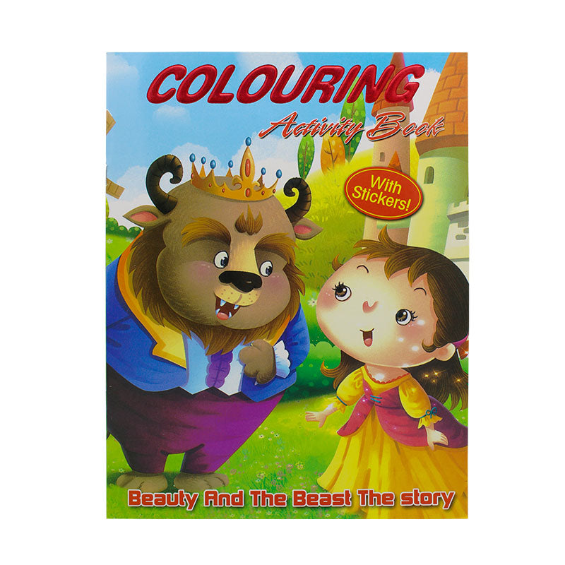 3 in 1 Coloring Book
