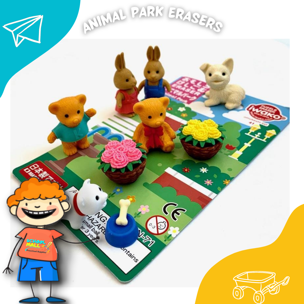 Animal Park Erasers