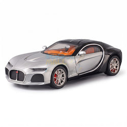 DIE-CAST Simulation Sound and Light Pull Back Car (Bugatti)