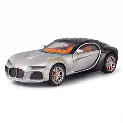 DIE-CAST Simulation Sound and Light Pull Back Car (Bugatti)