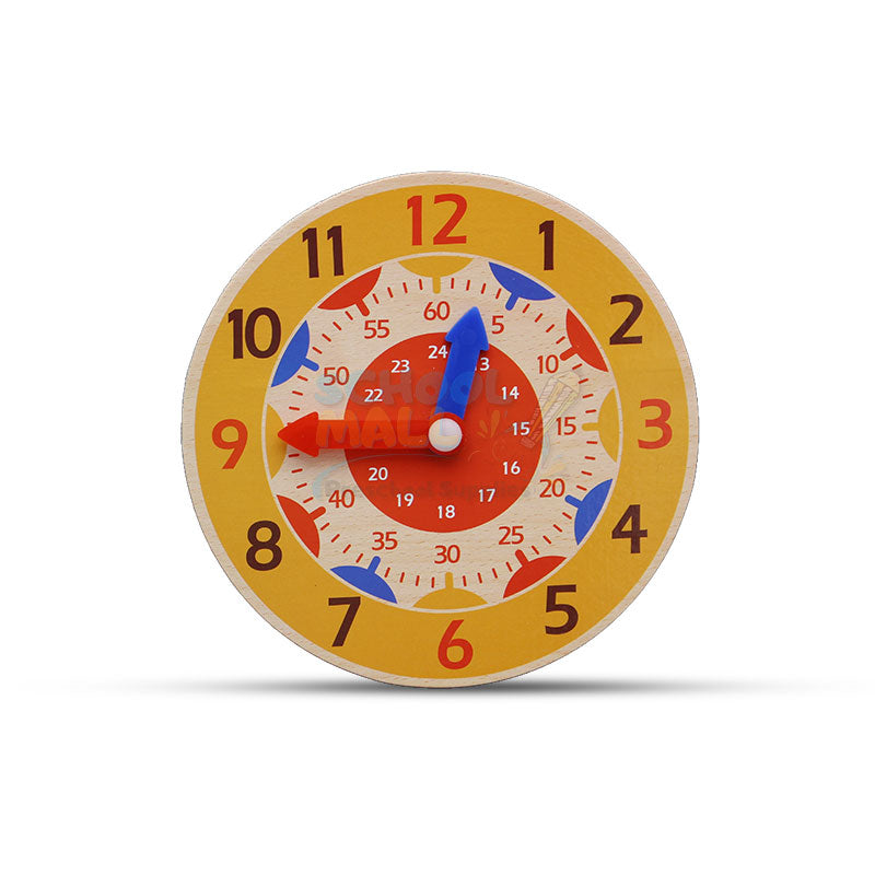 Computer Clock Toy Montessori Wooden Digital Clock Toy #1864 – School Mall - Educational ...