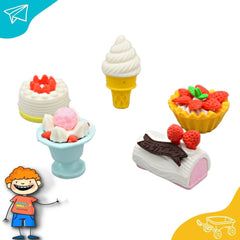 Desserts Eraser Set of 5 XGD-6080