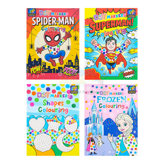 Dot Markers Coloring Book for Kids