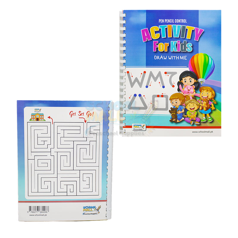 Fun Store Activity Book Activity Book 64 Pcs With 2 Pens – School Mall - Educational Toys ...