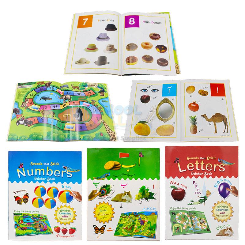 Early learning Stickers Books for Kids – School Mall - Educational Toys ...