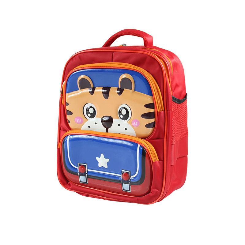 Cute Animal Embossed Bag for Kids 14 inch (Red) #2032