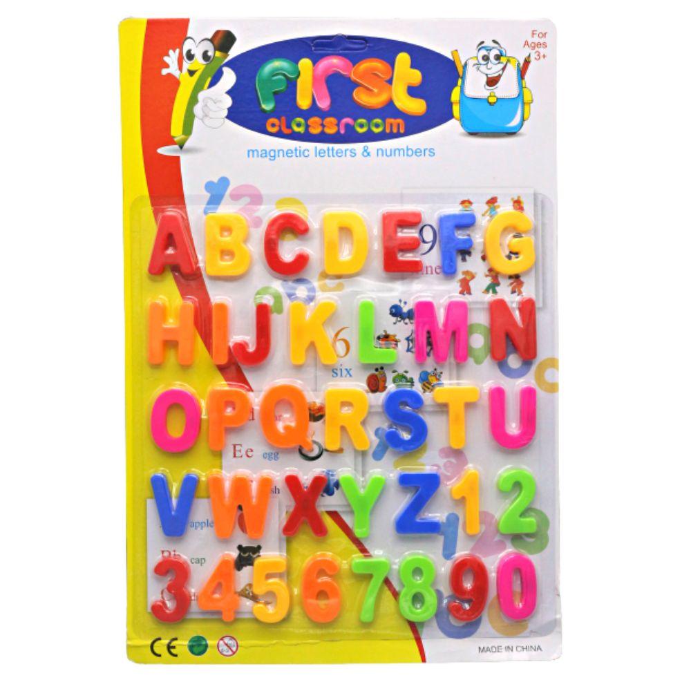 First Classroom Magnetic Letter & Numbers-English