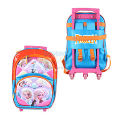 Frozen Embossed Trolley School Bag 17 inch (1756)