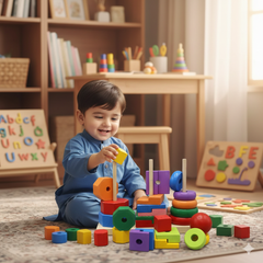 Wooden Three Column Tower