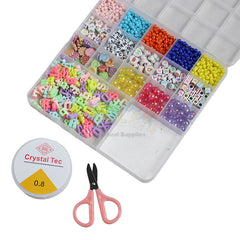 DIY Jewelry Bracelet Necklaces String Making Kit