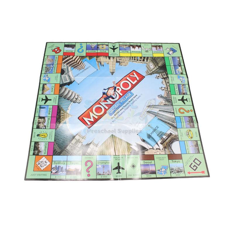 Global Village Monopoly Family Game – School Mall - Educational Toys ...