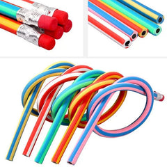 Flexible Pencils with Eraser 10 in 1