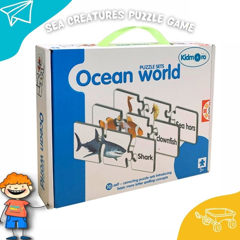 Sea Creatures Puzzle Game Set