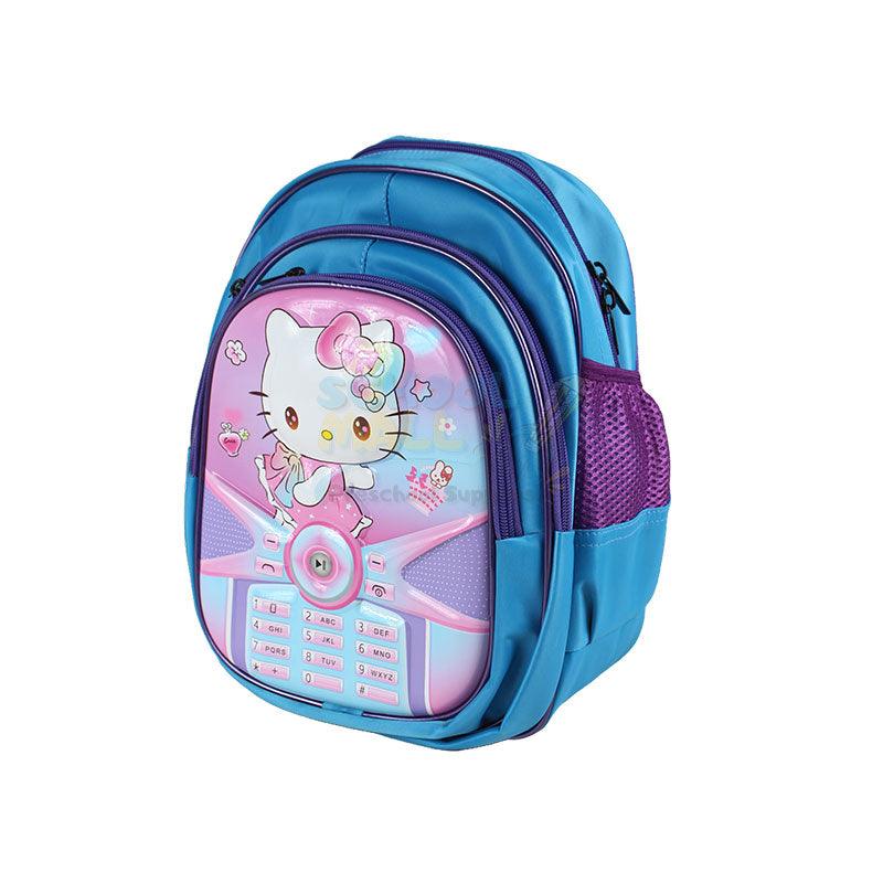 Hello Kitty Embossed School Bag 13 inch (1758)