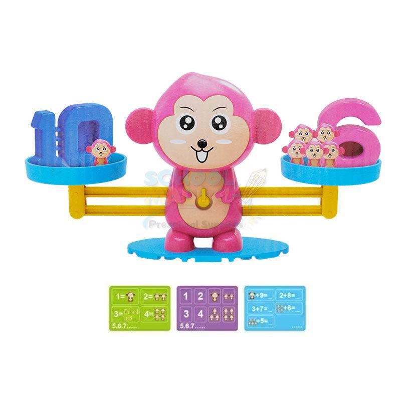 Intelligence Monkey Balance Toy with Numbers