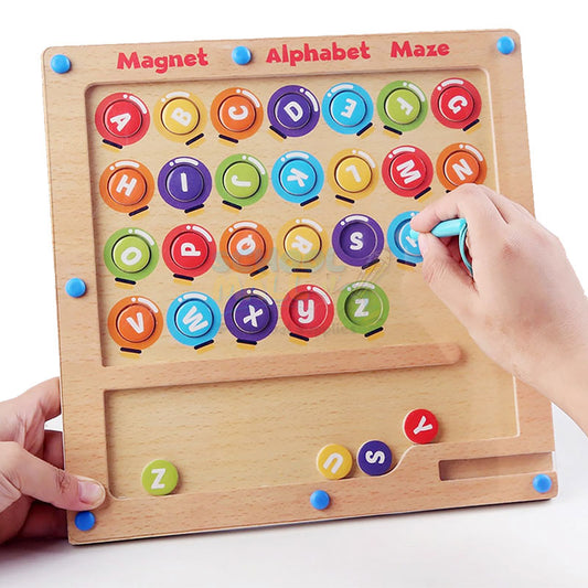 Alphabets Pairing Maze Game