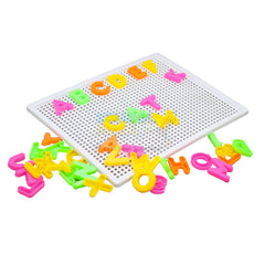 Multicolor Capital Alphabets Pin Board