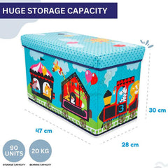 Multifunctional Foldable Storage Box for Kids