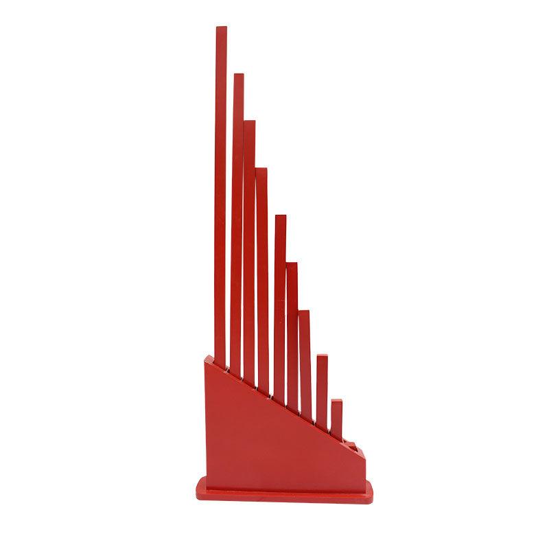 10 Wooden Measuring Rods with Stand – School Mall - Educational Toys ...